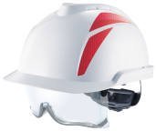 MSA Safety V-Gard 930 White Safety Helmet Adjustable