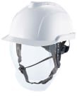 MSA Safety V-Gard 950 Class 1 White Safety Helmet Chin Strap Included Adjustable