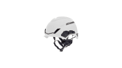 MSA Safety V-Gard H1 White Safety Helmet Chin Strap Included Ventilated Adjustable