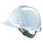 MSA Safety V-Gard White Safety Helmet Adjustable