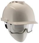 MSA Safety V-Gard 930 White Safety Helmet Ventilated Adjustable