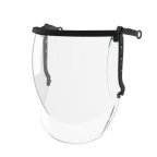 MSA Safety Clear Face Shield with Face Guard with Face Shield Guard