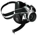 MSA Safety Adv 410 Rd40 Series Half Mask Mask Respirator, Size L