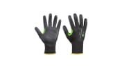 North CoreShield- 24-9518B Black High Performance Polyethylene Gloves, Size 11, Nitrile Foam Coating