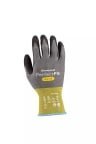 North Perfect Fit 3.0 Black, Grey Carbon, HPPE, Nylon, Polyurethane Cut Resistant Gloves, Size 6, Polyurethane Coating