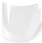 North Clear Polycarbonate Visor with Face Guard, Resistant To Impact Resistant