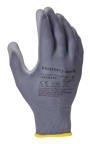 North Grey Polyamide Work Gloves, Size 8, Polyurethane Coating