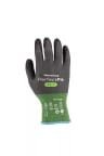 North Perfect Fit 3.0 Black, Grey HPPE, Polyester, Polyurethane, Steel Cut Resistant Gloves, Size 10, Polyurethane