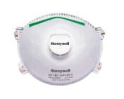 North 5211 Series, FFP2 Disposable Face Mask Valved 20 Per Pack per Package Moulded