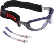 North SP1000 Dura-Stream Safety Glasses, Anti-Scratch, Anti-Fog, Impact Resistant, Flame Resistant, Dust Resistant,