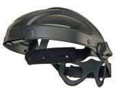 North Clear Face Shield Headgear with Head Guard, Resistant To Chemical Splash, Flying Particles