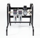 North 1/2 in FRL Assembly, Manual Drain Integrated Pressure Gauge