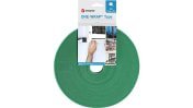 VELCRO® Green Hook & Loop Tape, 10mm x 25 m