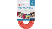 VELCRO® Orange Reclosable Fastener, 20mm x 200 mm
