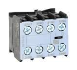WEG Auxiliary Contact Block, 4 Contact, 2 NC/2 NO, BFC0, Front, 10 A, 690V ac, BFC0-22