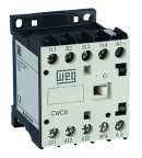 WEG CWC Contactor, 24V ac Coil, 4-Pole, 7 A, 3.7 kW 24V ac, 4 NO, 690V ac