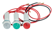 WEG, Panel Mount Green Pilot Pilot Light, PL, 10.5 mm Cutout, 400V ac, 560 V ac, IP66, Round