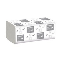 Katrin Plus Zig Zag 2-Ply White 200 Sheets (Pack of 20) 35311