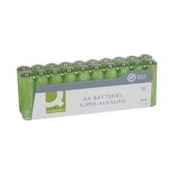 Q-Connect AA Alkaline Battery Economy (Pack of 20) Ref KF10848