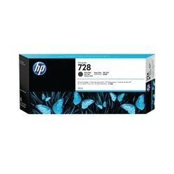 HP 728 Matte Black Standard Capacity Ink Cartridge 300ml - F9J68A