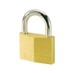Master Lock Magnum Padlock 30mm Solid Brass with Keys 40043