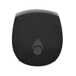 2Work Recycled Mini Jumbo Toilet Roll Dispenser Black 2W11361