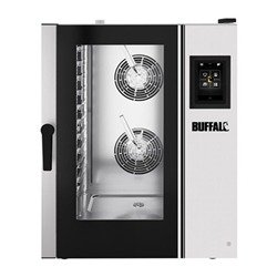 Buffalo Smart Touchscreen Combi Oven 11 x GN 1/1 w/stand Hood & Installation Kit