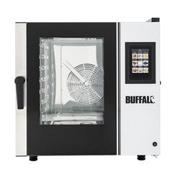 Buffalo Freestanding Smart Touchscreen Combi Oven 7x GN 1/1 with Installation Kit