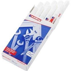 edding 750 Opaque White Bullet Tip Paint Marker (Pack of 10) 750-049