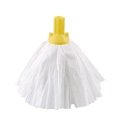 Exel Big White Mop Head Yellow (Pack of 10) 102199Y