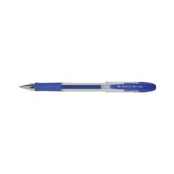 Q-Connect Quick Dry Gel Pen Medium Blue (Pack of 12) KF00679