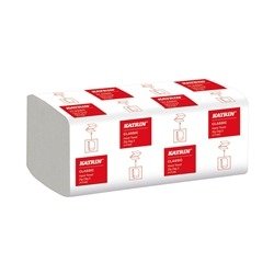 Katrin Classic Zig Zag 2-Ply White 200 Sheet (Pack of 20) 35298