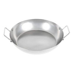 Vogue Carbon Steel Paella Pan 33cm