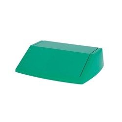 Addis 60 Litre Fliptop Bin Lid Green 512571