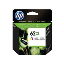 HP 62XL Tricolour Standard Capacity Ink Cartridge 11.5ml - C2P07AE