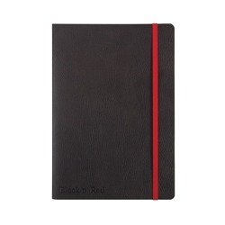 Black n' Red Soft Cover Notebook A5 Black 400051204