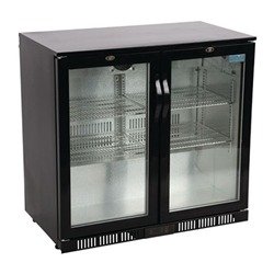Polar G-Series Back Bar Cooler with Hinged Doors 198Ltr