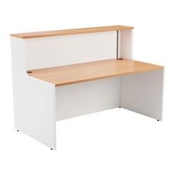 Lento Reception Unit 1400 - Beech Ref RCA1400BEWH2