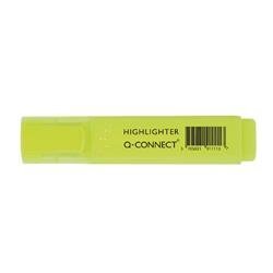 Q-Connect Yellow Highlighter Pen (Pack of 10) KF01111