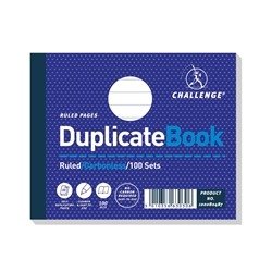 Challenge Ruled Carbonless Duplicate Book 100 Sets 105x130mm (Pack of 5) 100080487