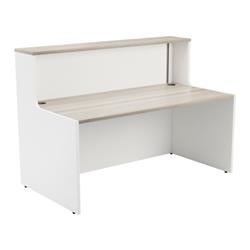 Lento Reception Unit 1400 - Grey Oak Ref RCA1400GOWH