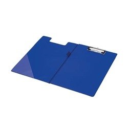 Q-Connect PVC Foldover Clipboard Blue KF01301