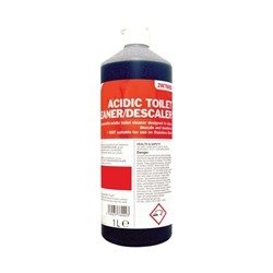 2Work Acidic Toilet Cleaner/Descaler/Deodoriser 1 Litre 2W76002