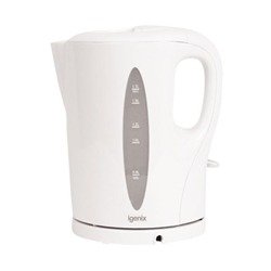 Igenix White 1.7 Litre 2200W Cordless Jug Kettle IG7270